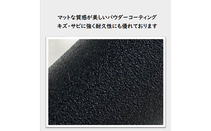 スリムハンガーラック W550 黒  衣類収納 コート インテリア