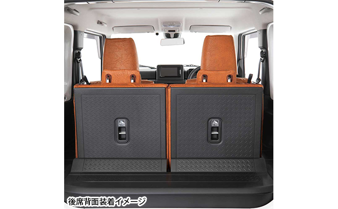 ヴィンテージレザーシートカバー（ブラウン）ジムニー（JB64/74）専用