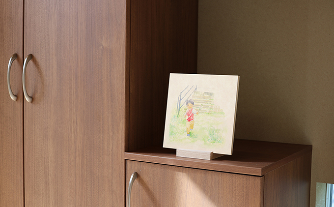 センテンヤアートパネル　『えものがたり』－花どうぞ－