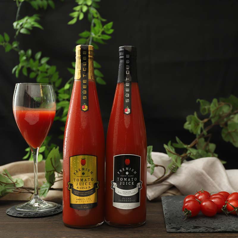 トマトジュース スイートキューブ 2種セット 500ml×2本 さかほぎ農場 F6M-007 500ml×2本