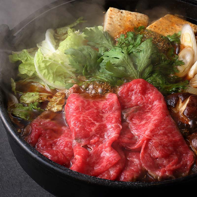 飛騨牛 モモ 600g すき焼き用スライス 牛肉 黒毛和牛 5等級 肉 F6M-058 モモ 600g
