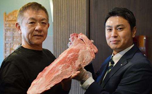 飛騨牛ヒレ肉1本（約4~5kg）とロザリエッタ食事券セット（30,000円分） 飛騨牛 ヒレ肉 ブロック A4～A5等級 1本 約4～5kg 3分割 ヒレ シャトーブリアン 肉 牛肉 ブランド牛 食事券 割引券 クーポン券 クーポン 商品券 ピザ パスタ 焼肉マルイ 肉料理 魚料理 岐阜県 坂祝町 F6M-353