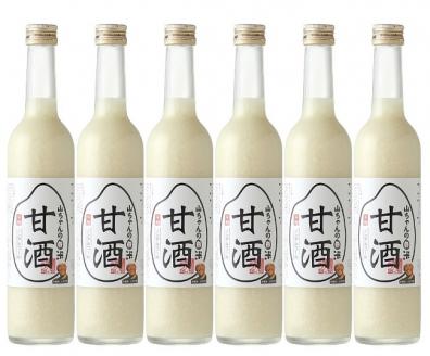 山ちゃんの甘酒 500ml　6本セット
