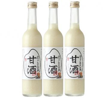 山ちゃんの甘酒 500ml　3本セット