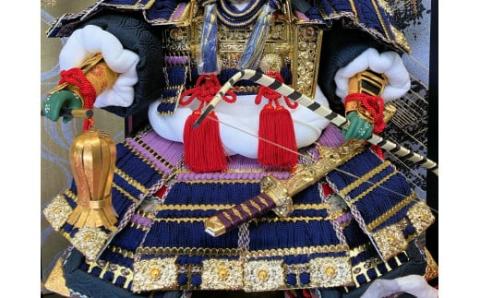 伝統工芸士 蘇童の五月人形『名武将 伊達政宗公』わらべ大将飾り