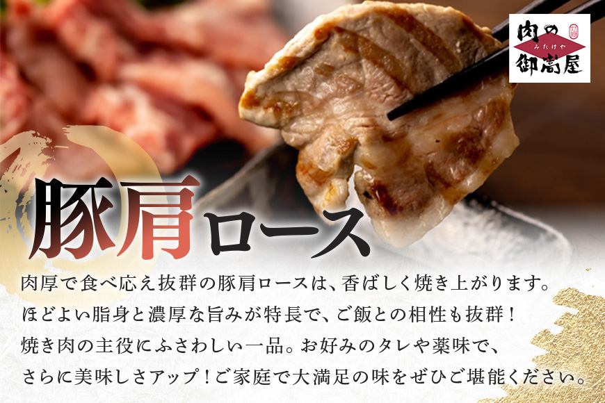 【冷蔵配送】飛騨牛A5等級・ボーノポーク・ウインナー 焼肉用食べ比べセット 2～3人前【950g】