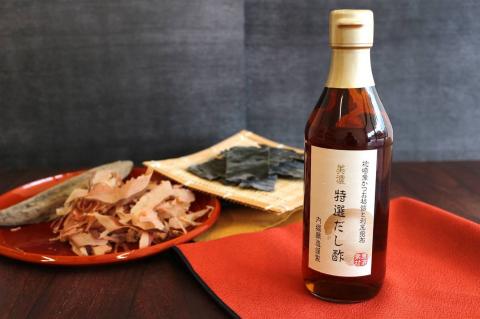 おいしい八百津推奨品認定！純米大吟醸酢＆美濃特選だし酢6本セット