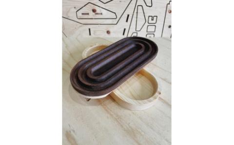 Oval Tray 筆記具トレー ステーショナリーケース 筆記具 トレイ