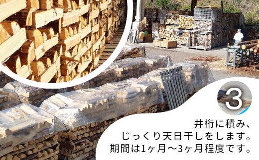 大容量！ なら薪 中～大割 約200kg ( 約20kg×10箱 ) 中割 大割 薪ストーブ アウトドア キャンプ 焚火 暖炉 楢 ナラ 薪 まき 雑貨 日用品 東白川村 2月発送予定