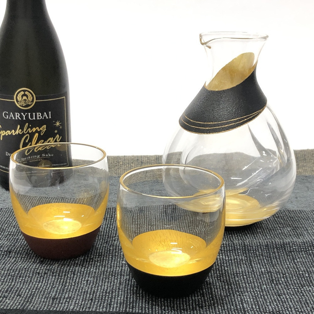 うるしの冷酒器＆酒杯セット