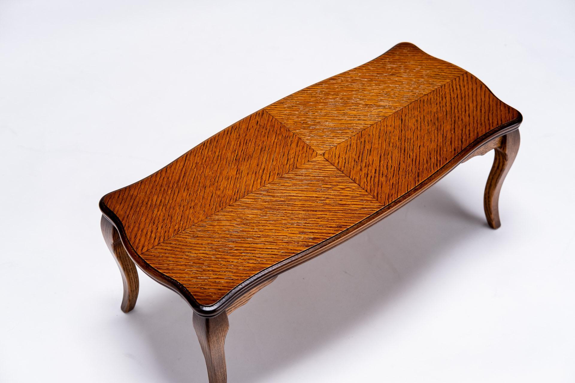 【アンティーク】松永工房 Petit. Continue プティ・センターテーブル ミニチュア家具 1／3家具 ドール家具 ドール 40～60センチ対応 インテリア アンティーク家具 木製 テーブル ローテーブル ねこ脚 プティ・ドゥ・カンティーニュ