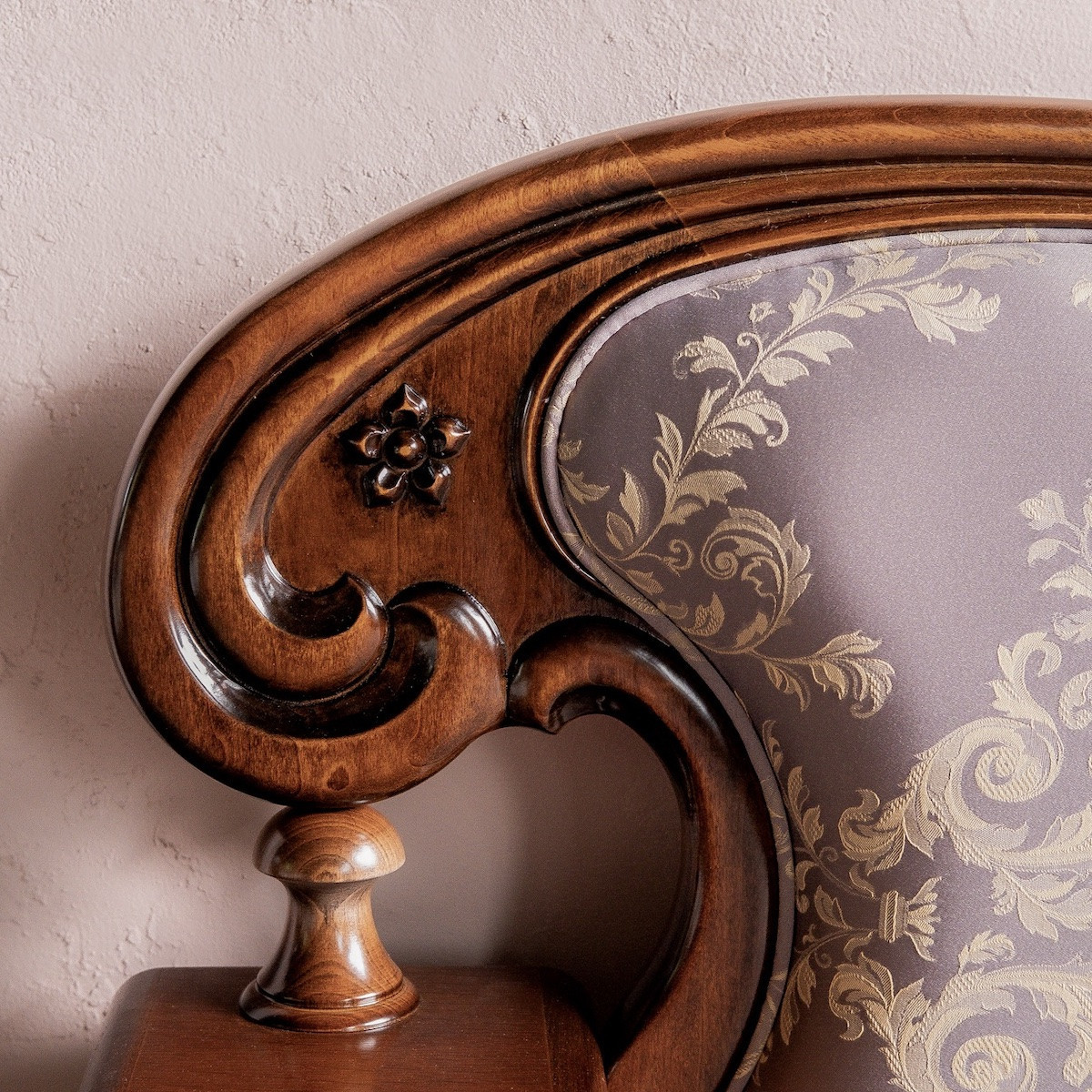 松永工房 Continue カウチ オフィシャル限定品 クラシック エレガント インテリア アンティーク調家具 木製 ソファ リビング　チェア ねこ脚 カンティーニュ【配送不可：沖縄・離島】