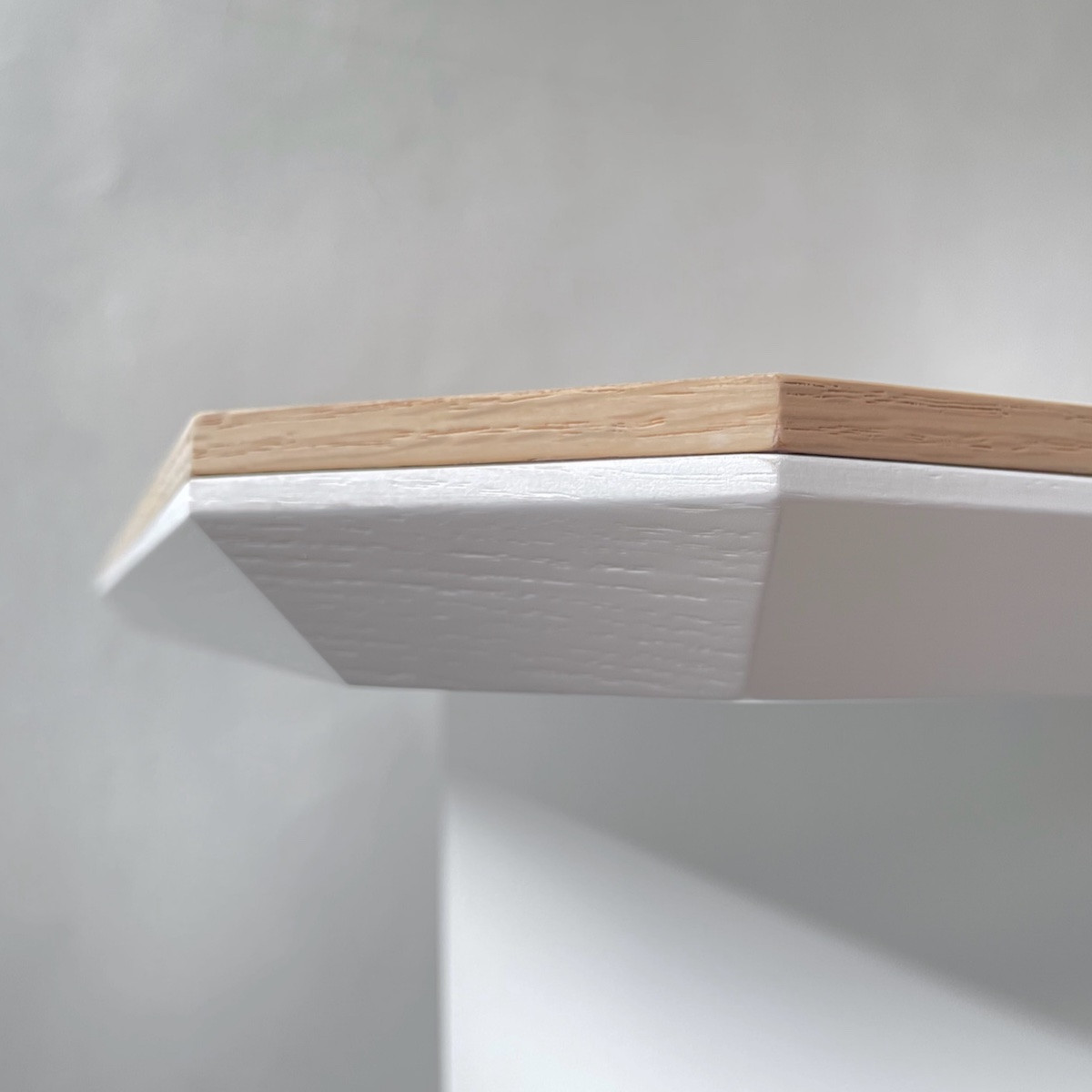 松永工房 MASTER PIECE ダイニングテーブル150 ナチュラルカラー×ホワイトカラー モダンテイスト シンプルデザイン  木製 食卓テーブル リビングダイニング マスターピース【配送不可：沖縄・離島】