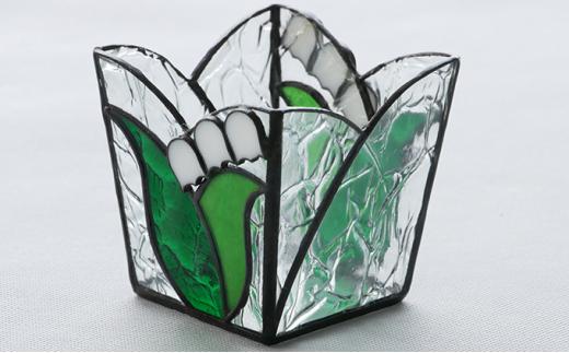 【ステンドグラス】すずらんボックス□