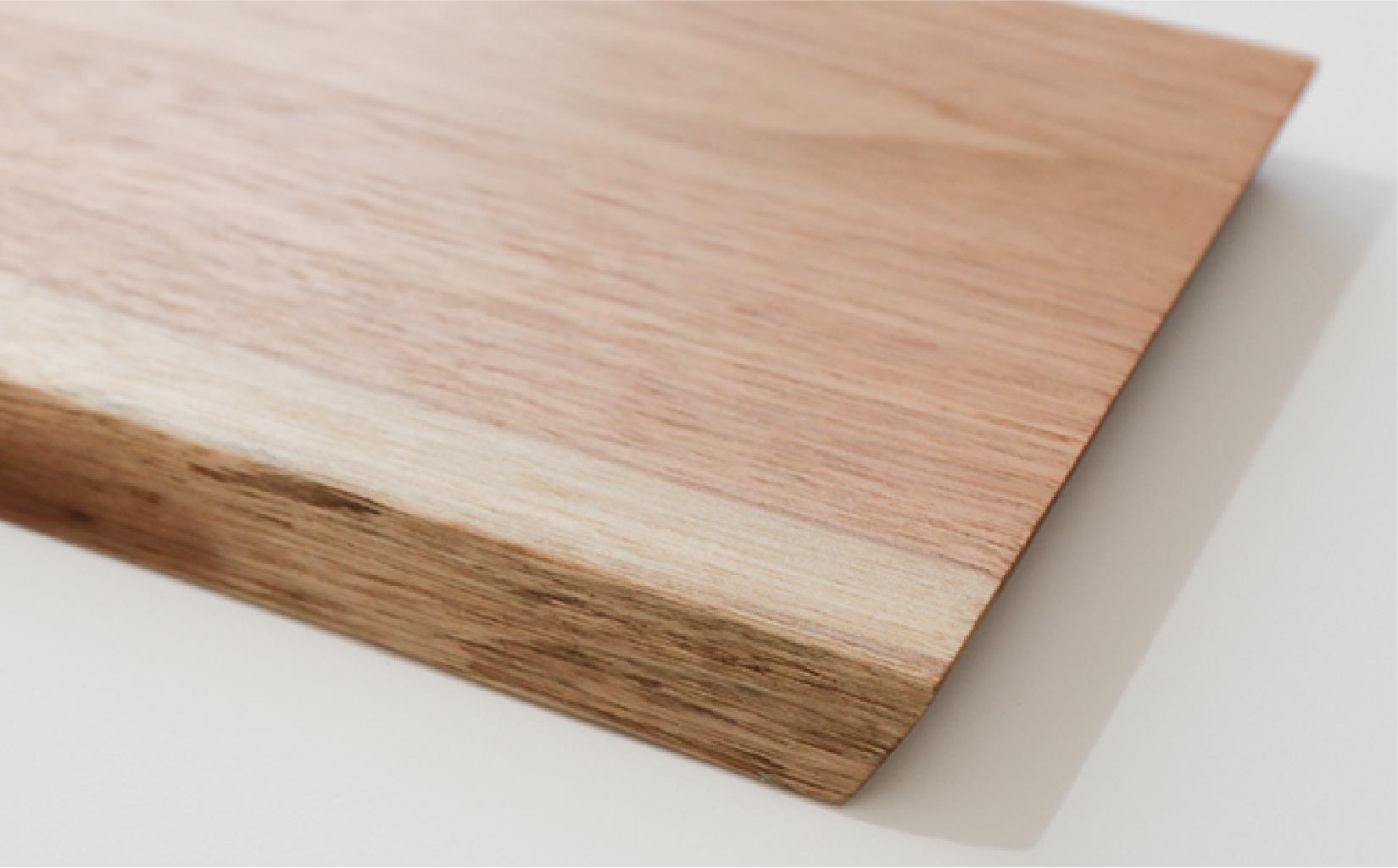 サービングボード 木製 レクタングル Lサイズ（クルミ）アウトドア用品 キャンプ 料理 調理道具□