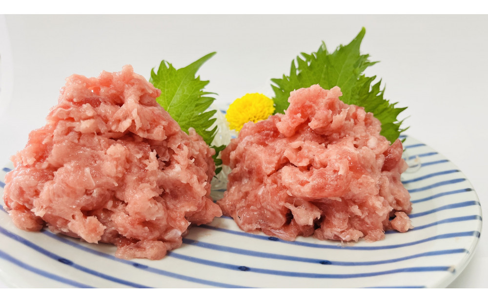 大鉢とろたたき（ねぎとろ）静岡市 天然 まぐろ トロ マグロ 厳選 海生水産 海の幸■【配送不可：離島】