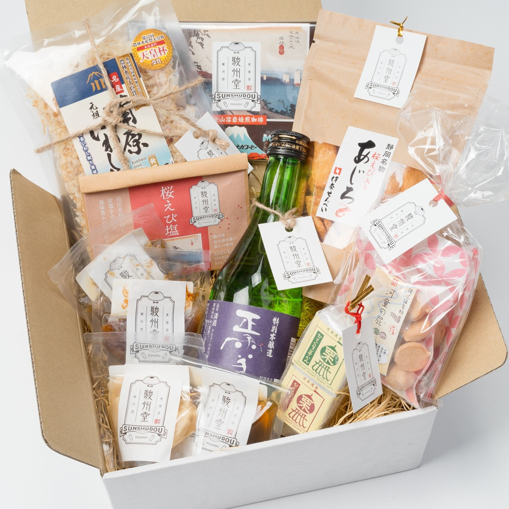 【駿州堂】「弥次さん喜多さん駿州の旅」逸品詰め合わせ(蒲原宿～府中宿)◇