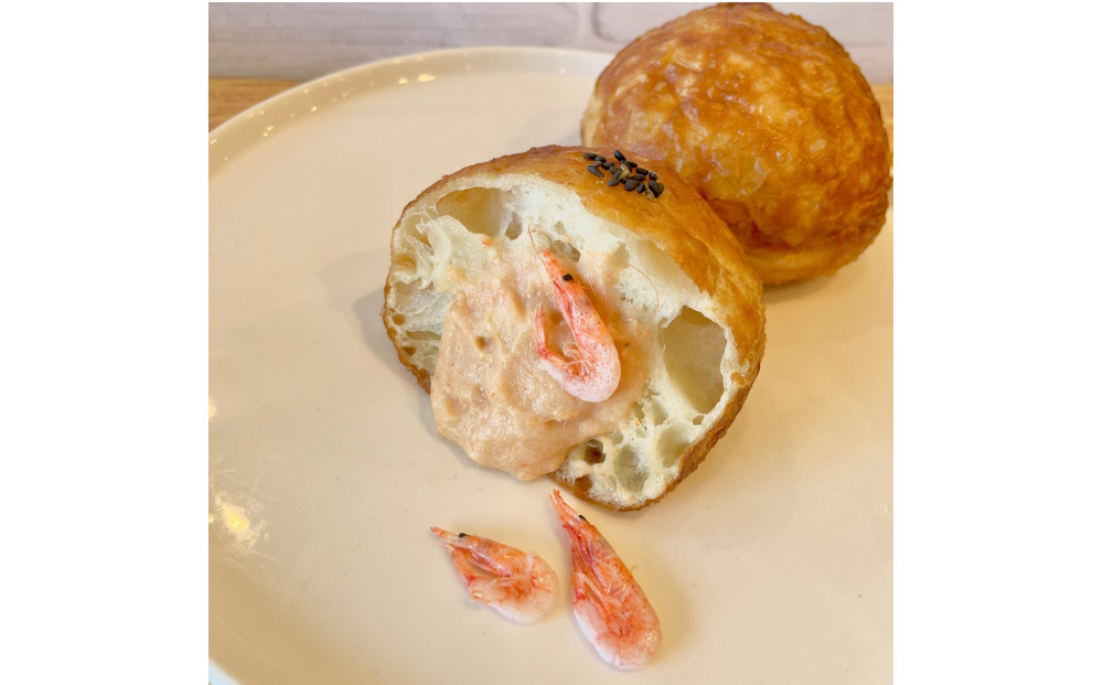 駿河湾桜えびのとろ～りクリーミィ桜えび揚げパン6個セット