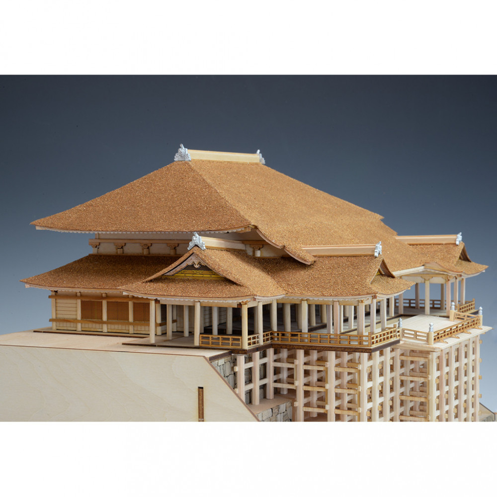 ウッディジョー　1/150 清水寺　木製模型キット