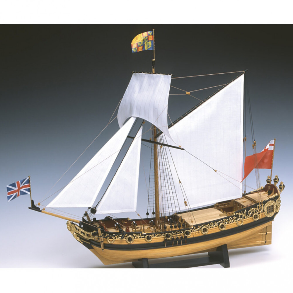 ウッディジョー　1/64　チャールズヨット　木製模型キット