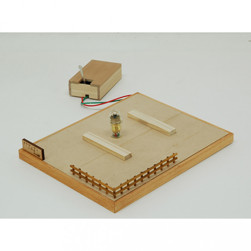 ウッディジョー　あかりシリーズNo.3　カナディアンハウス　木製模型キット