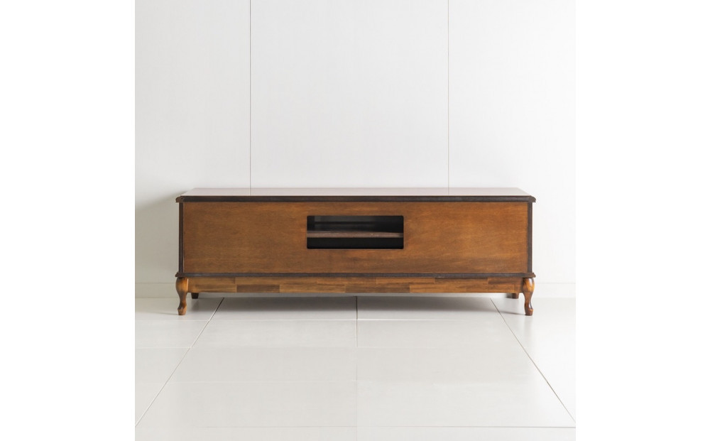 松永工房 Continue テレビボード150 アンティークカラー クラシック エレガント アンティーク調家具 木製  ねこ脚 テレビ台 ローボード オーディオ収納 リビングインテリア テレビ鑑賞 家族団らん カンティーニュ【配送不可：沖縄・離島】