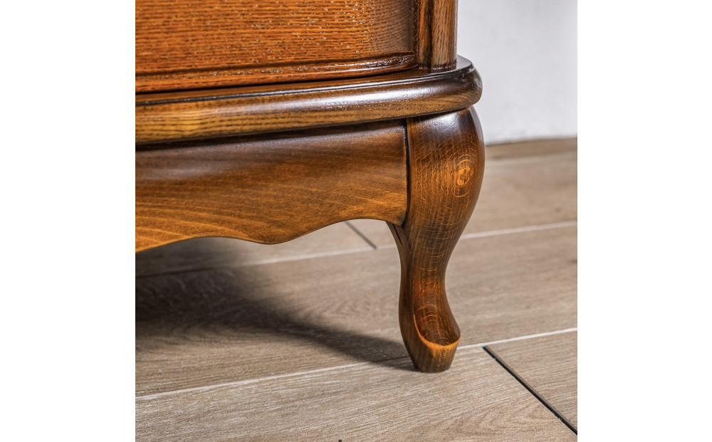 松永工房 Continue ブックケース675 アンティークカラー クラシック エレガント アンティーク調家具 木製  ねこ脚 本棚 ブックケース 収納 リビングインテリア ディスプレイ 飾り棚 カンティーニュ【配送不可：沖縄・離島】