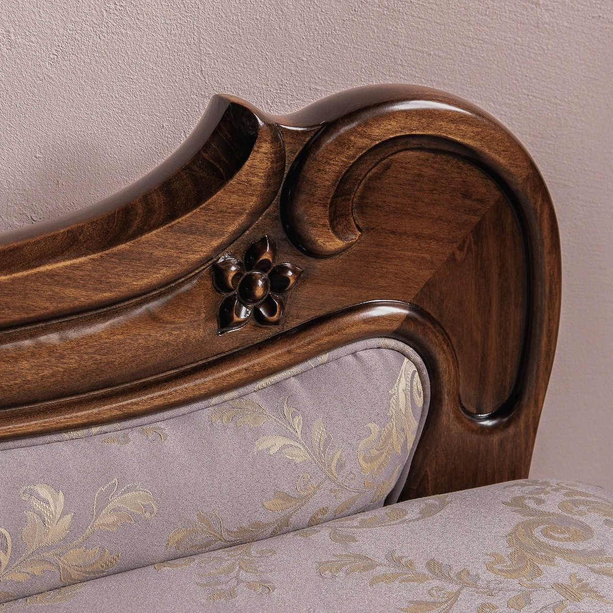 松永工房 Continue カウチ オフィシャル限定品 クラシック エレガント インテリア アンティーク調家具 木製 ソファ リビング　チェア ねこ脚 カンティーニュ【配送不可：沖縄・離島】