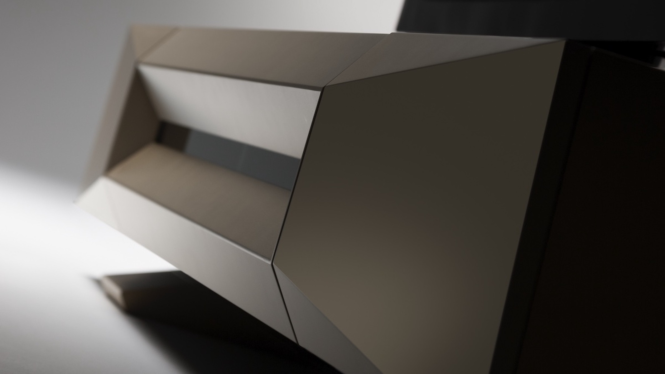 松永工房 MASTER PIECE テレビボードＧ180 シャンパンゴールド モダンテイスト シンプルデザイン 木製 テレビ台 ローボード キャビネット リビングインテリア ラグジュアリー マスターピース【配送不可：沖縄・離島】