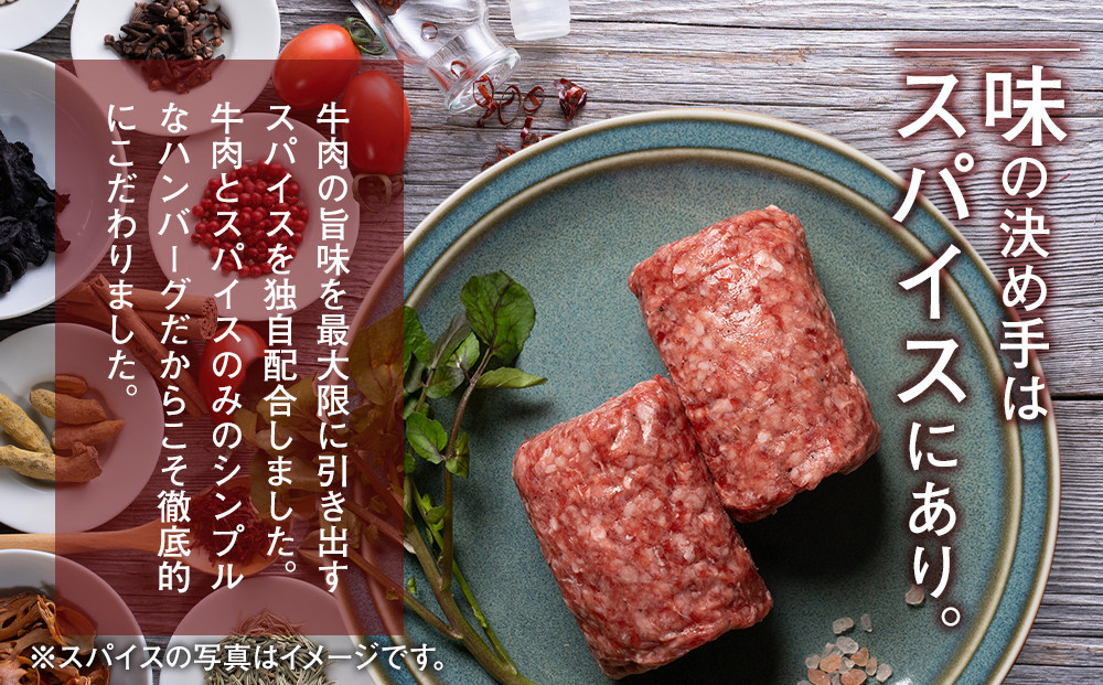 【12月26日決済分まで年末発送】【年内発送】【The Oniku】そのまんま肉バーグ4パックセット（180g×3個入り×4パック）【配送不可：離島】