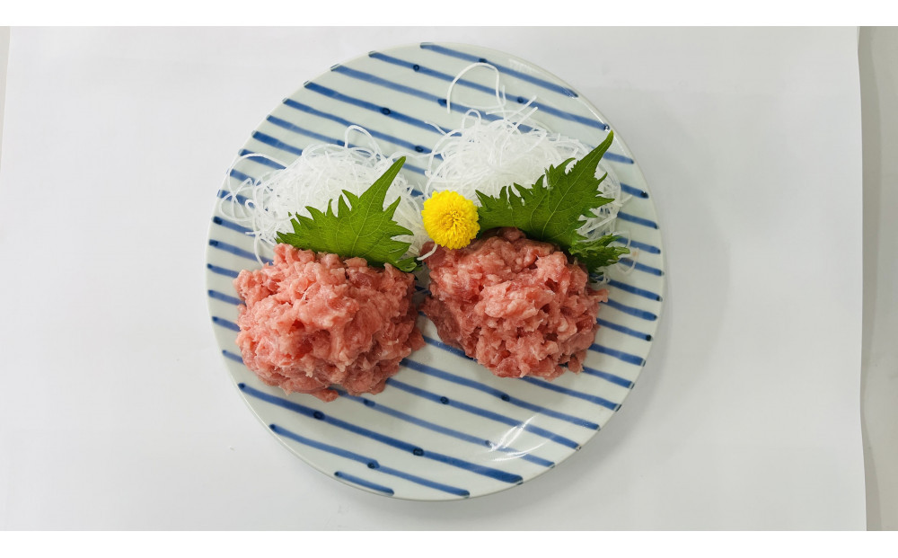 大鉢とろたたき（ねぎとろ）静岡市 天然 まぐろ トロ マグロ 厳選 海生水産 海の幸■【配送不可：離島】