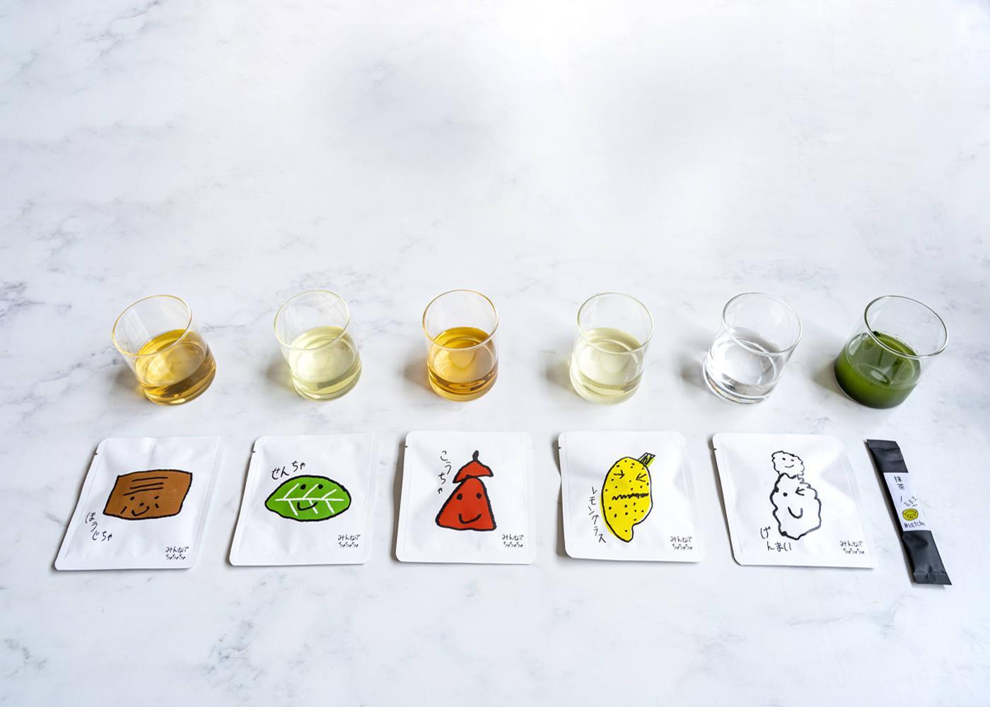 「こどものオチャ」ギフトセット　（3種入り×2個　6種入り×1個）□