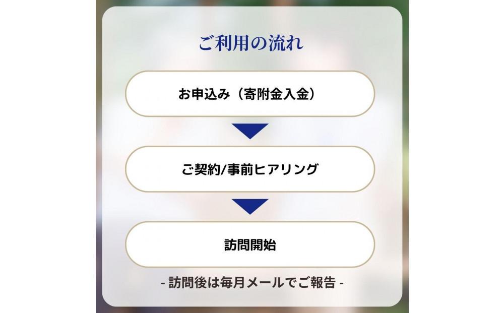 あなたの故郷の大切な人を見守る「ふるさと見守り訪問サービス」6ヶ月
