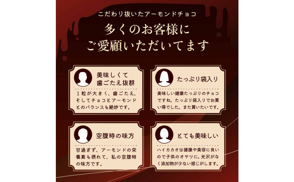 チョコたっぷりホワイトアーモンド 500g(500g×1袋)