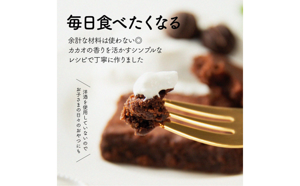 超濃厚 米粉のガトーショコラ 1.5kg(150g×10袋)