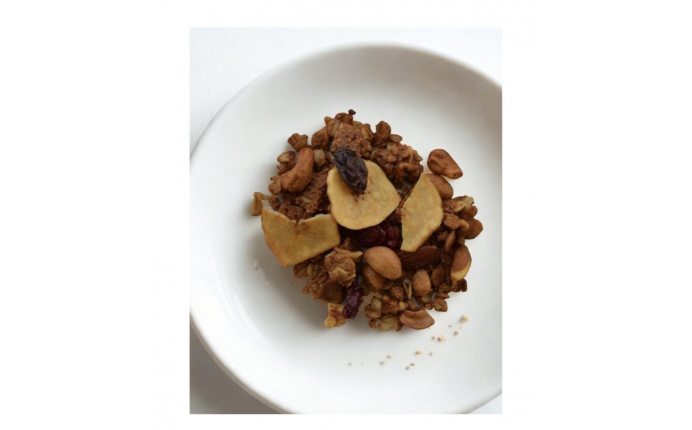 自家製メープルグラノーラ　190g×4種　セット　そのまま食べてもおいしい手作りグラノーラ　 オートミール 朝食 食品 グルメ お取り寄せ ギフト 国産 ドライフルーツ  クランベリー レーズン バナナ　ミックスナッツ はちみつ 小分け グラノーラ 人気 　おつまみ　おすすめ 静岡市　