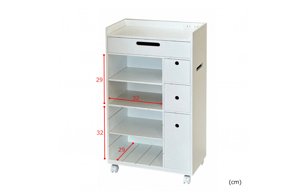 ＜静岡製作所＞キッチンワゴン【沖縄・離島不可】