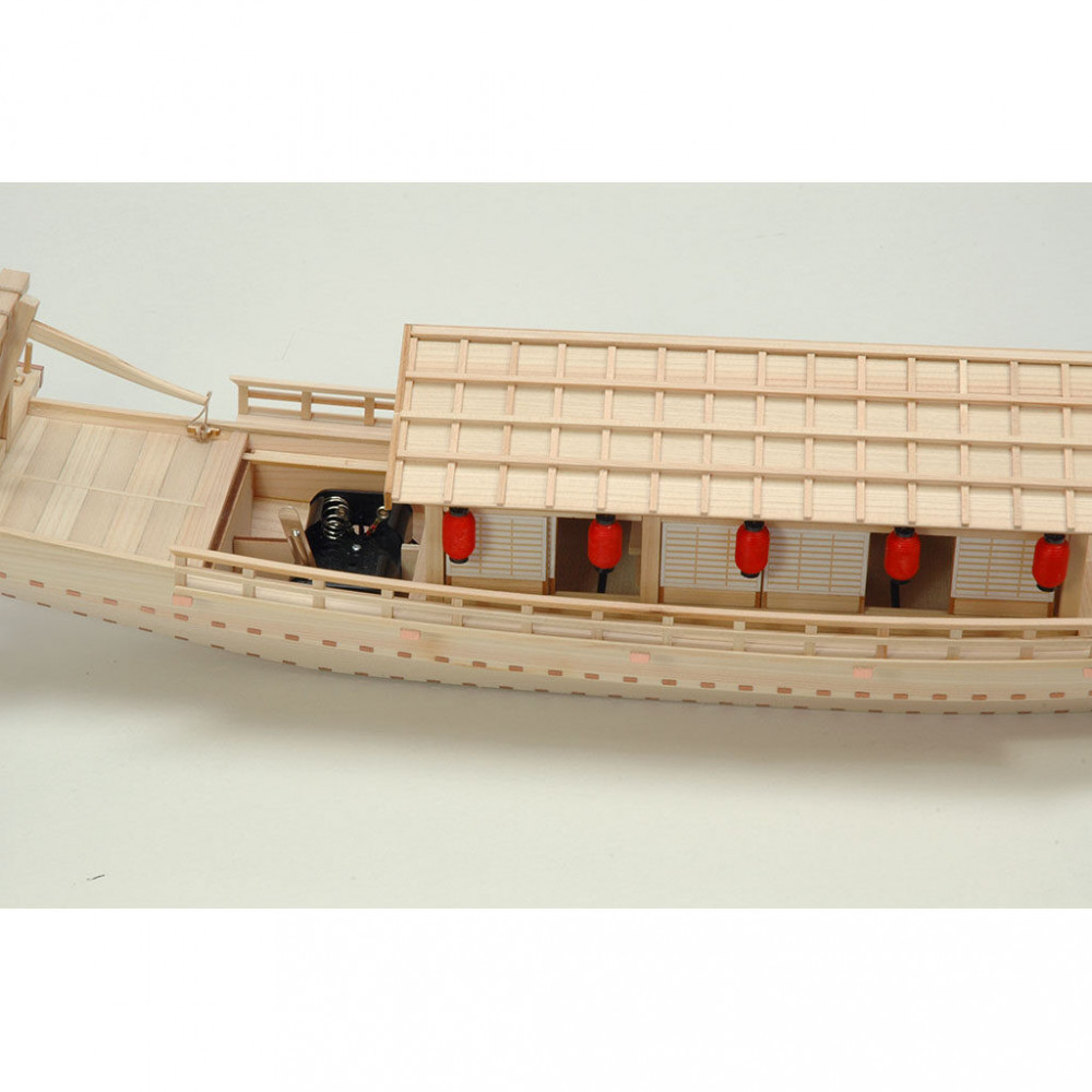 ウッディジョー　1/24　屋形船　木製模型キット