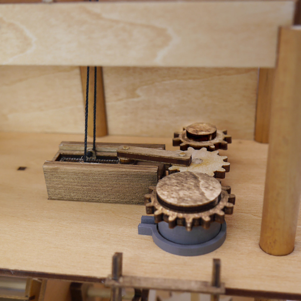 ウッディジョー  水磨様（すいまよう）　木製模型キット