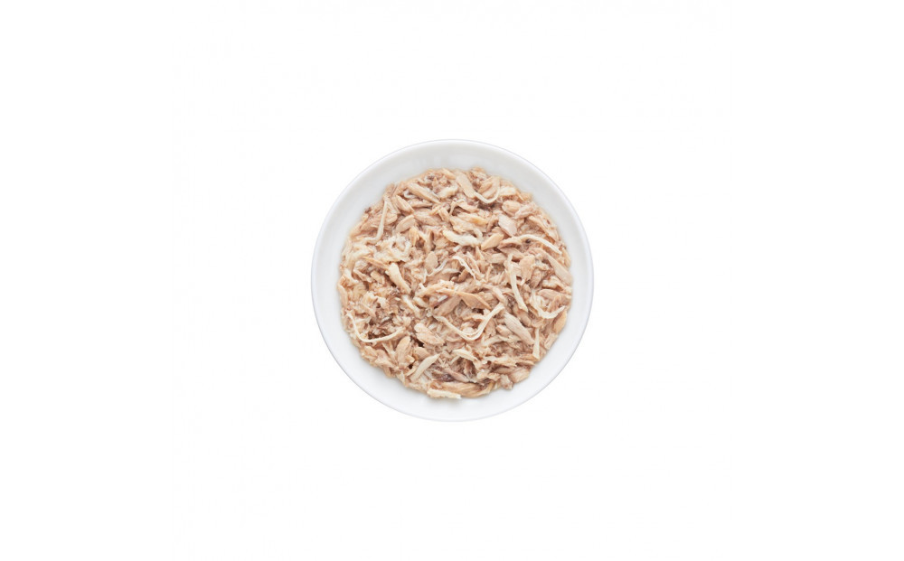 プラスラブ 素材キッチン 二種の素材と天然水だけ まぐろ・鶏むね肉 猫用 40g×96(ケース）◆