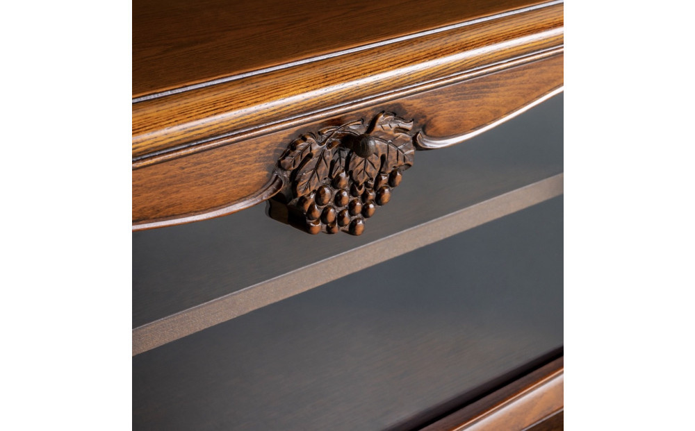 松永工房 Continue テレビボード150 アンティークカラー クラシック エレガント アンティーク調家具 木製  ねこ脚 テレビ台 ローボード オーディオ収納 リビングインテリア テレビ鑑賞 家族団らん カンティーニュ【配送不可：沖縄・離島】