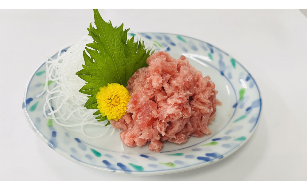 大鉢とろたたき（ねぎとろ）静岡市 天然 まぐろ トロ マグロ 厳選 海生水産 海の幸■【配送不可：離島】