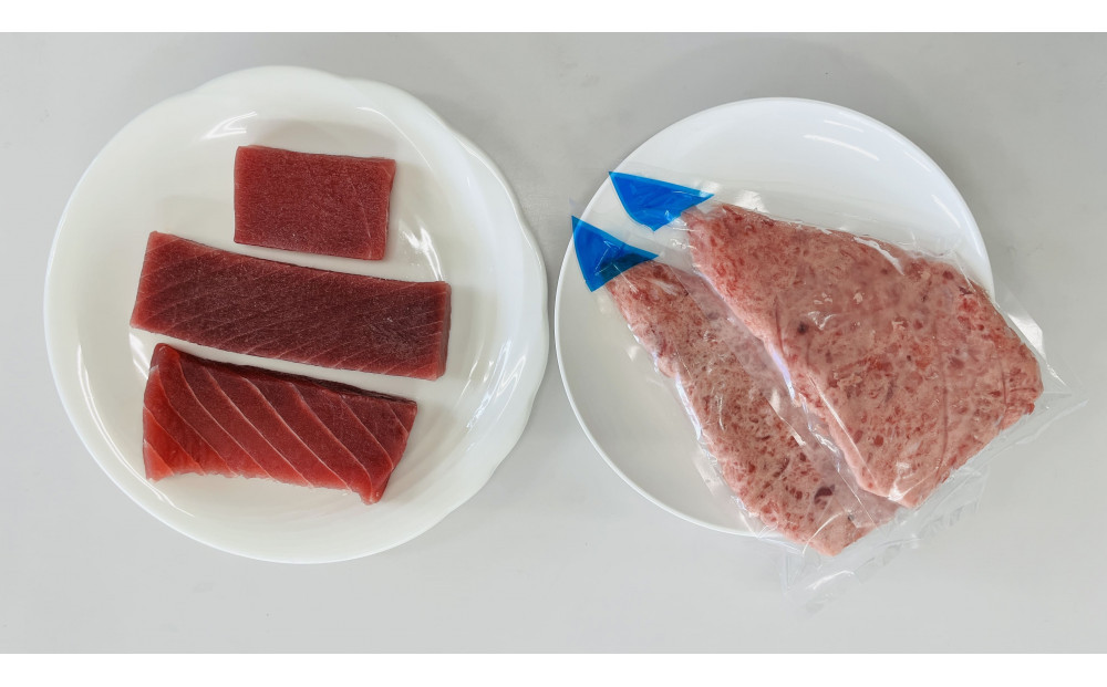 めばち堪能セット（とろたたき＆赤身）静岡市 天然 まぐろ トロ マグロ 厳選 海生水産 海の幸■【配送不可：離島】