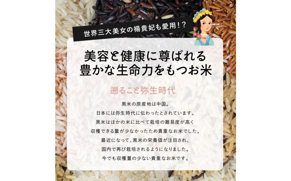 国産黒米 2.4kg(400g×6袋)