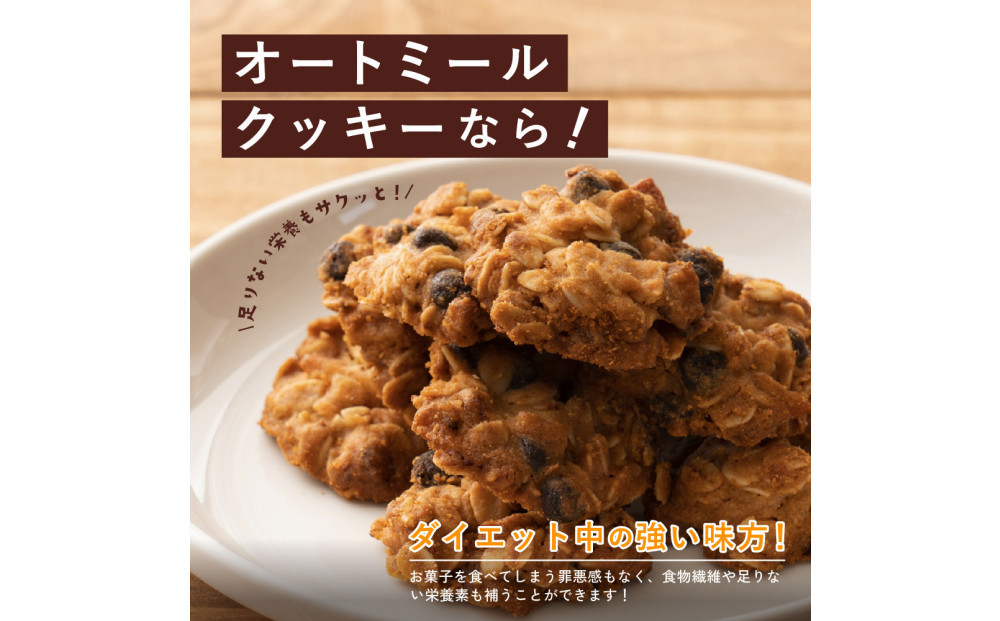 オートミールクッキー チョコバナナ 1kg(100g×10袋)