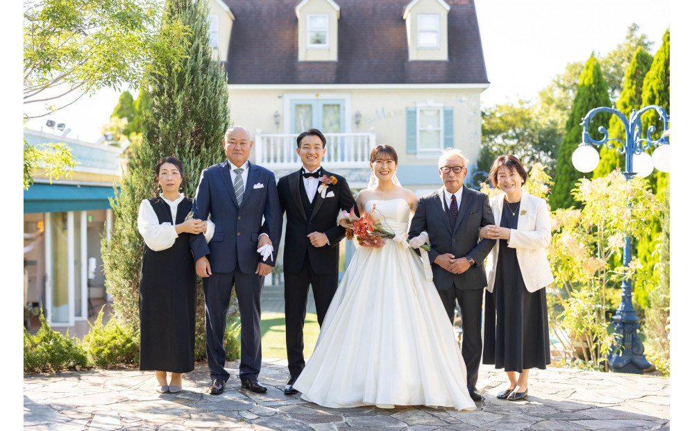 森の中の「フォト婚式」