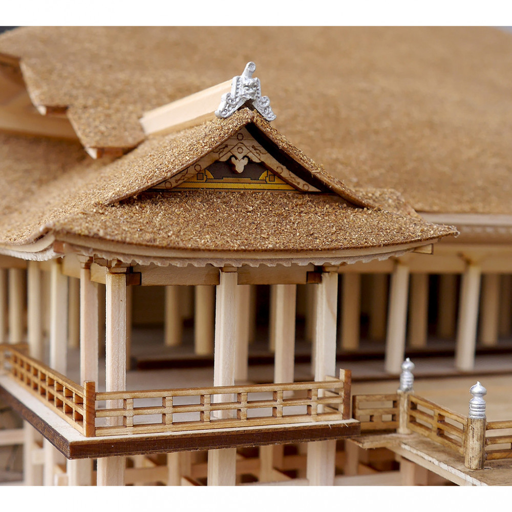 ウッディジョー　1/150 清水寺　木製模型キット