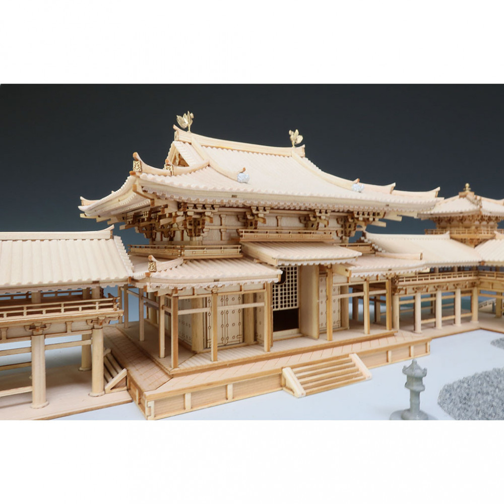 ウッディジョー　1/120　平等院鳳凰堂　木製模型キット