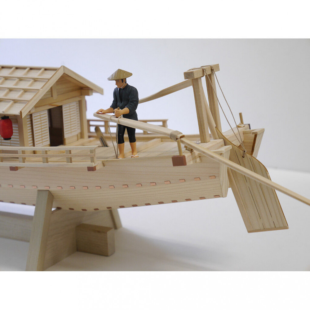 ウッディジョー　1/24　屋形船　木製模型キット