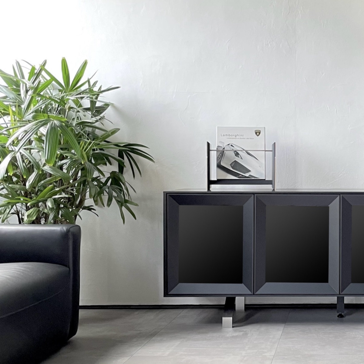 松永工房 MASTER PIECE サイドボードN180 ブラックカラー モダンテイスト シンプルデザイン 木製 ローボード キャビネット リビング収納 ラグジュアリー マスターピース【配送不可：沖縄・離島】